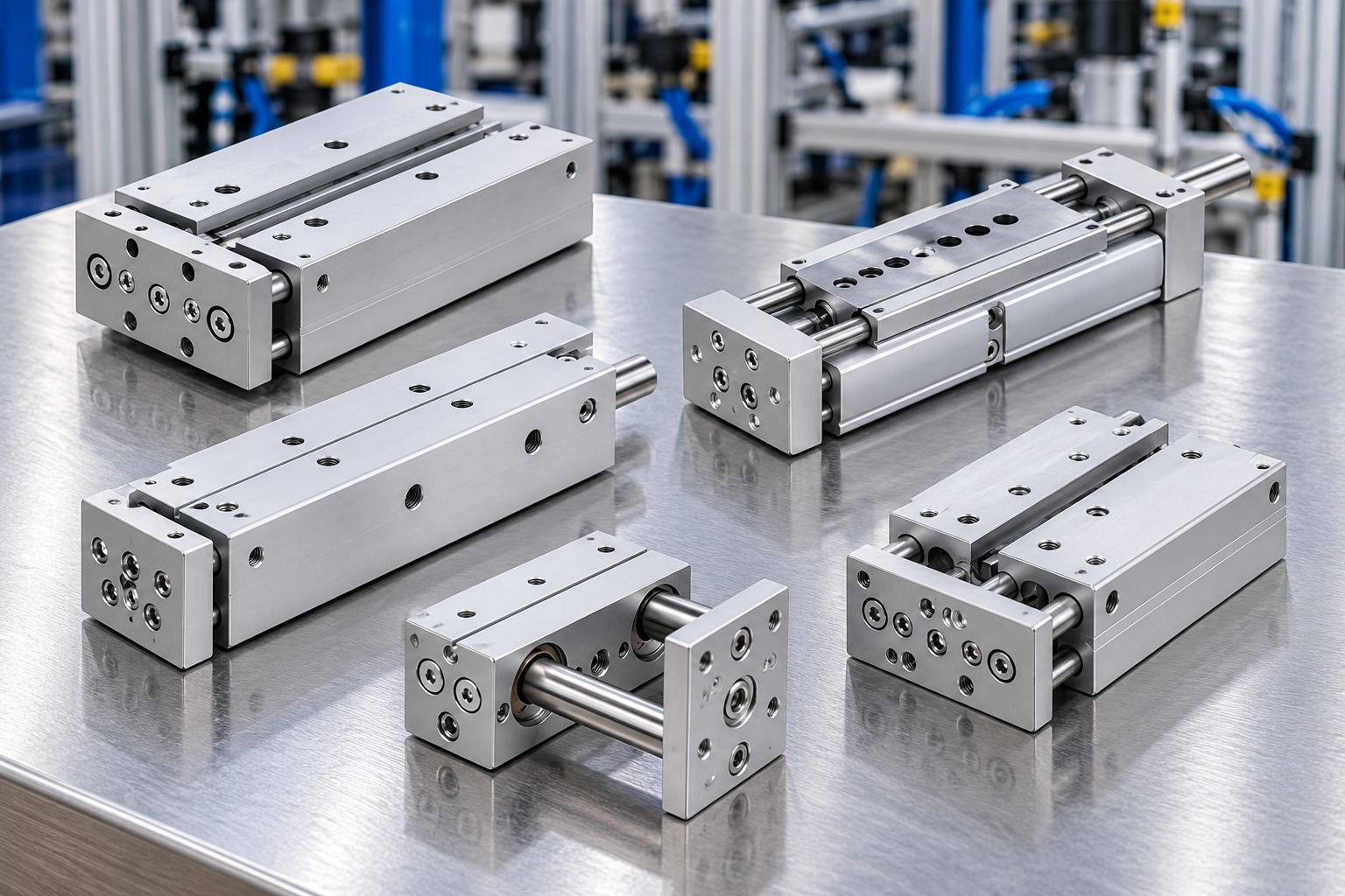 Guided Pneumatic Cylinder