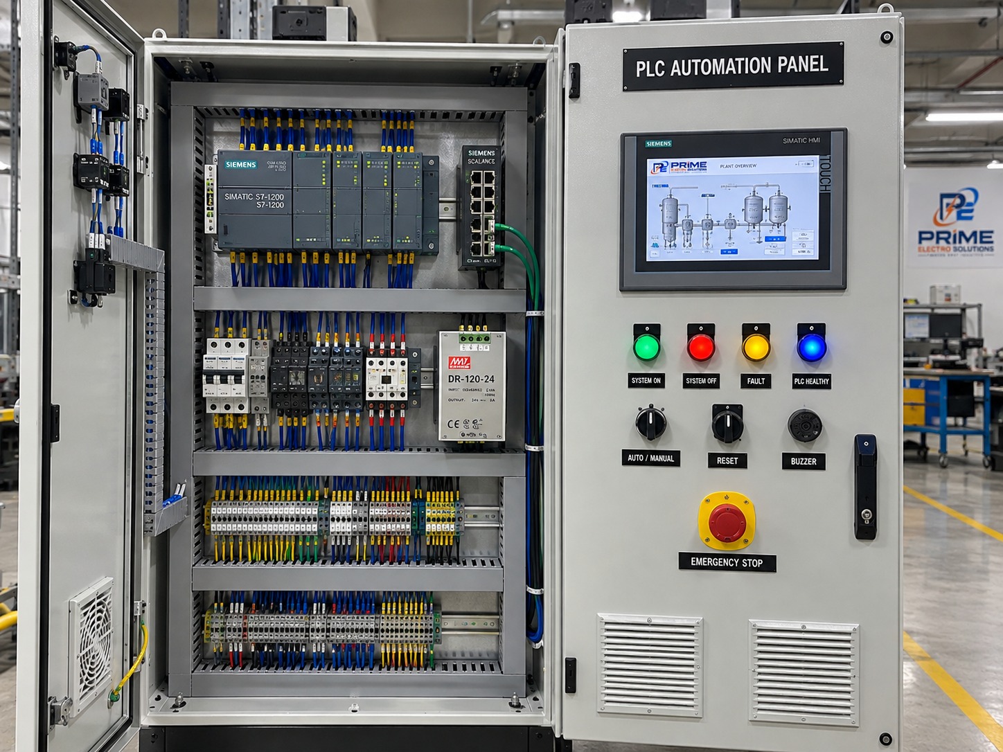 PLC Automation Panel